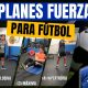 entrenamiento de fuerza para jugadores de fútbol